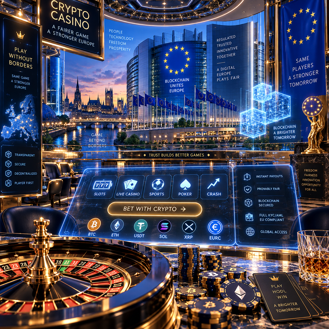 How Crypto Casinos Are Reshaping Online Gambling In The Eu In 2026 Regulation Security And